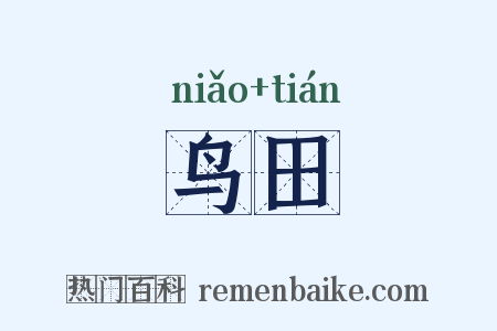 鸟田是什么意思的图片